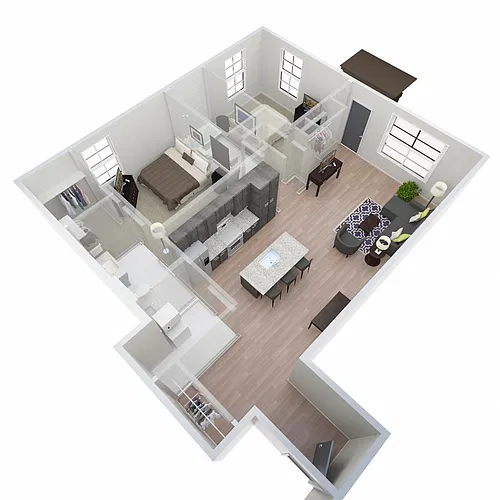 Floor plan The Broadway