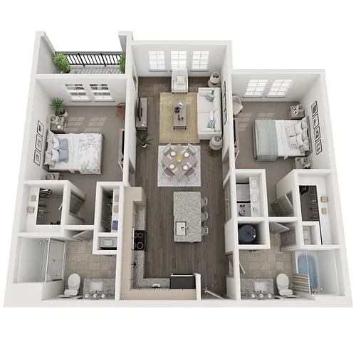 Floor plan B1
