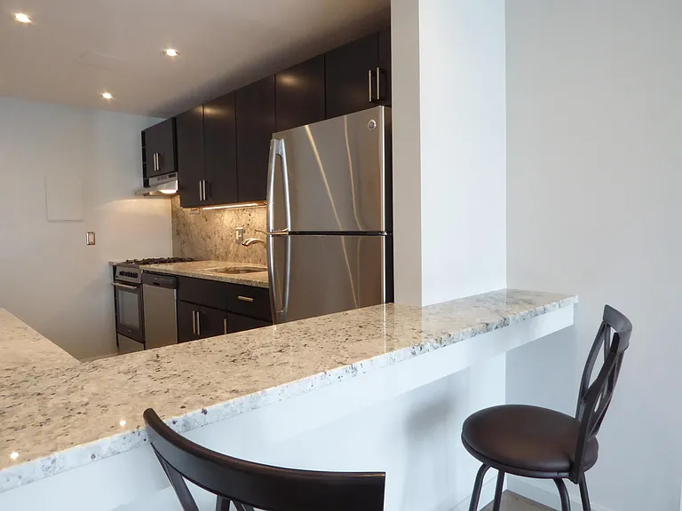 Ample counters offer plenty of space for snacking, dining, reading, and nest your ipad or laptop!