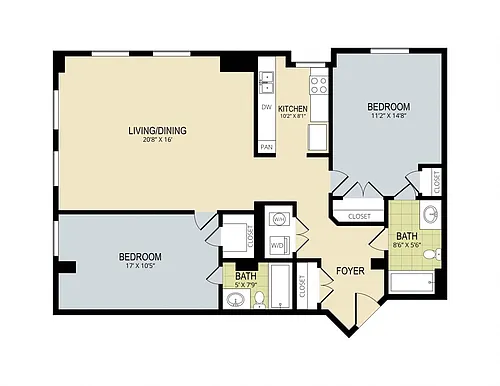 Floor plan Willow