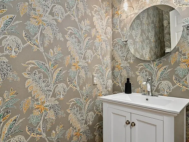 bathroom on the main floor