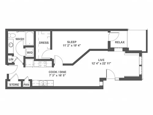 Floor plan A4b