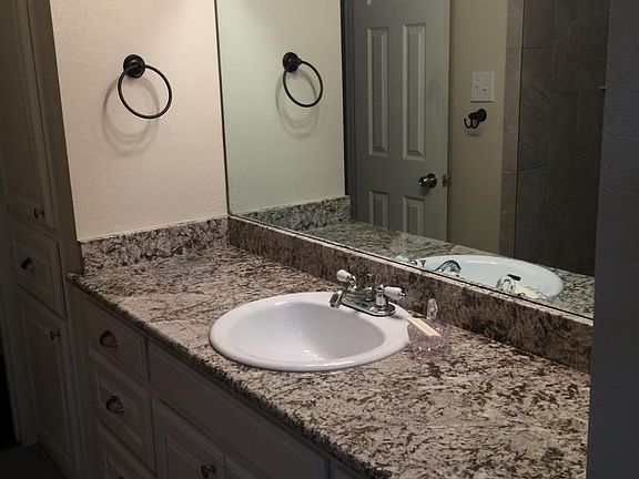 Custom cabinets and granite countertop
