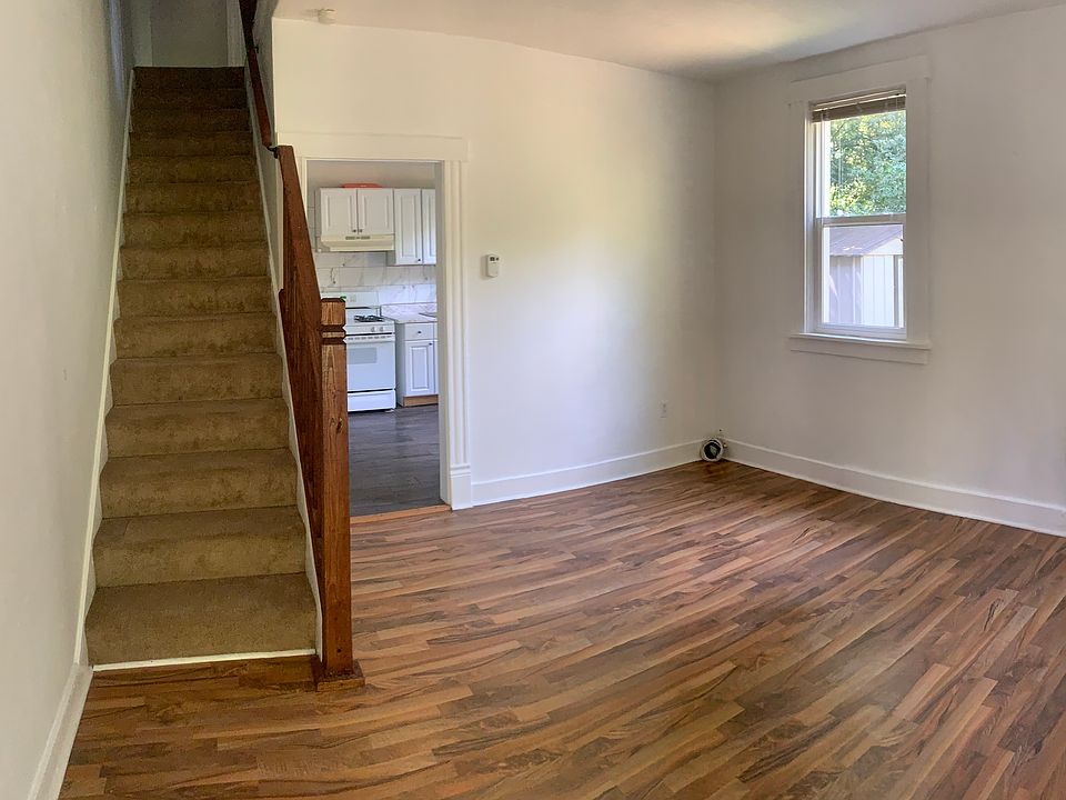 Living room with hardwood floors