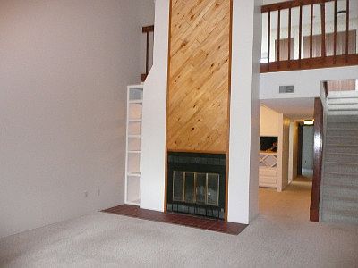 Fireplace and  Vaulted Ceilings
