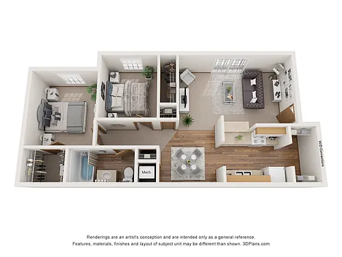 Floor plan B1