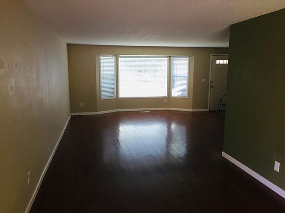 Living room and dining space
