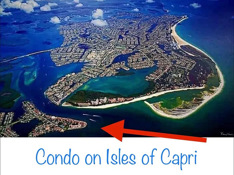 Look across the water at Marco Island.