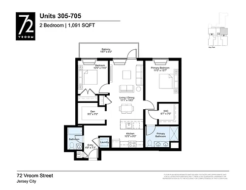 Floor plan 305-705