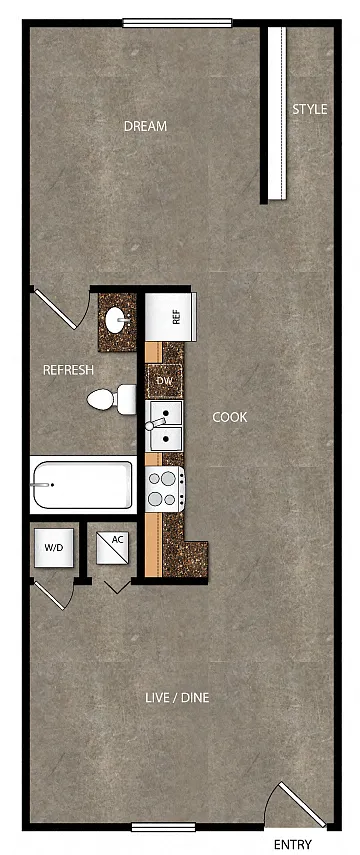 Floor plan Loading Dock