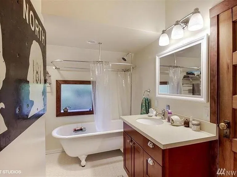 Newly remodeled bathroom