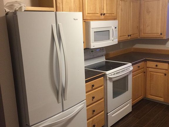 French door refrigerator with ice maker.