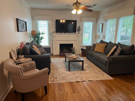 Living Room with Hardwood Floors