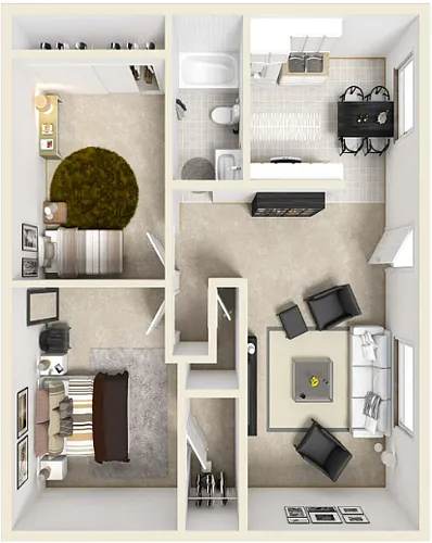 Floor plan The Pine