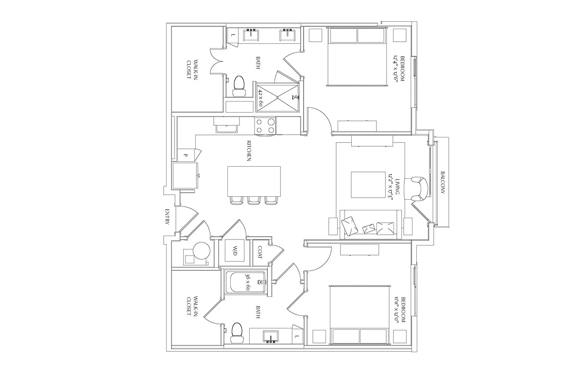 Floor plan B2