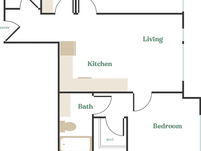 2 Bed, 2 Bath - Apt J 2 Bed, 2 Bath - Apt J