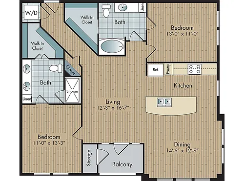 Floor plan F