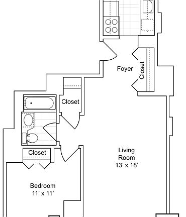 2nd image of 71 Broadway #19G