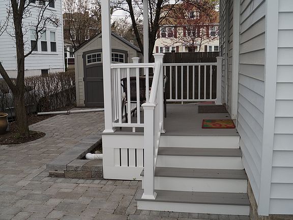 Back Entrance & Common Patio