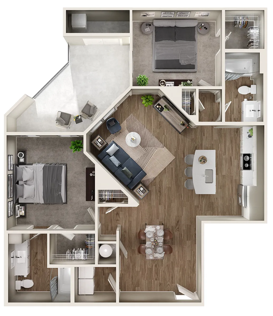 Floor plan B6
