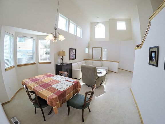 Spacious dining room and sitting room are perfect for entertaining and gatherings