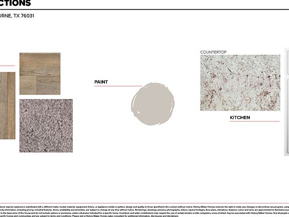 624 Mayfield Drive Interior Selections