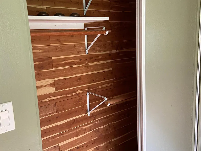 Cedar closet