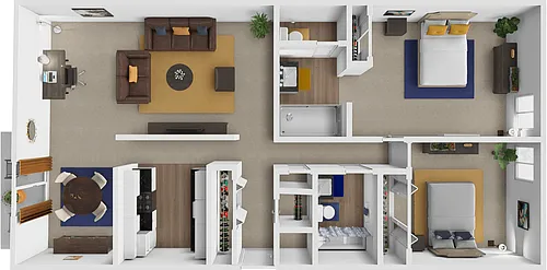 Floor plan Rockbrook I
