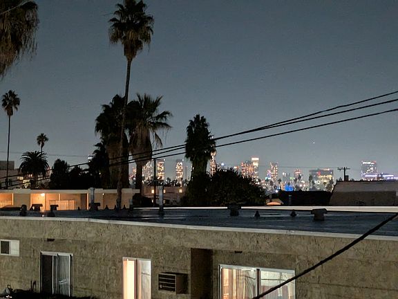Skyline view from balcony