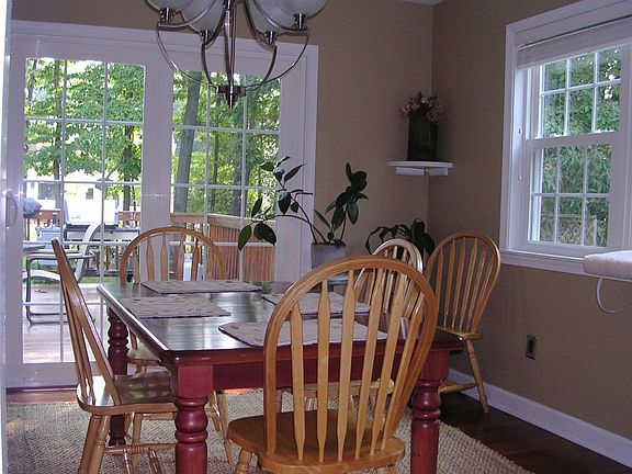open dining area
