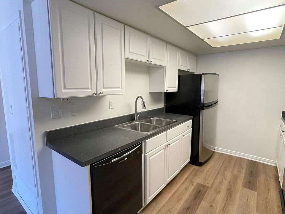 Kitchen equipped with dishwasher