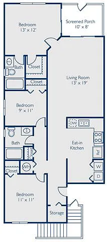 Floor plan Aruba