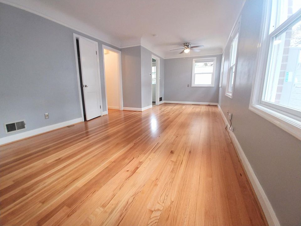 Combined living and dining room area.