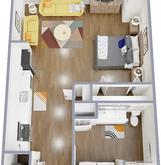 Velour Tuffit Floorplan Diagram