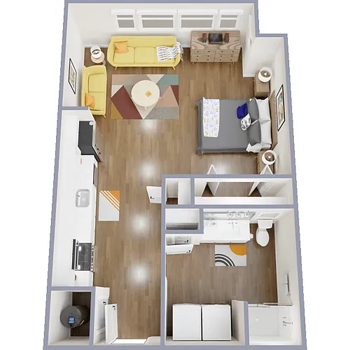 Floor plan Velour Tuffit