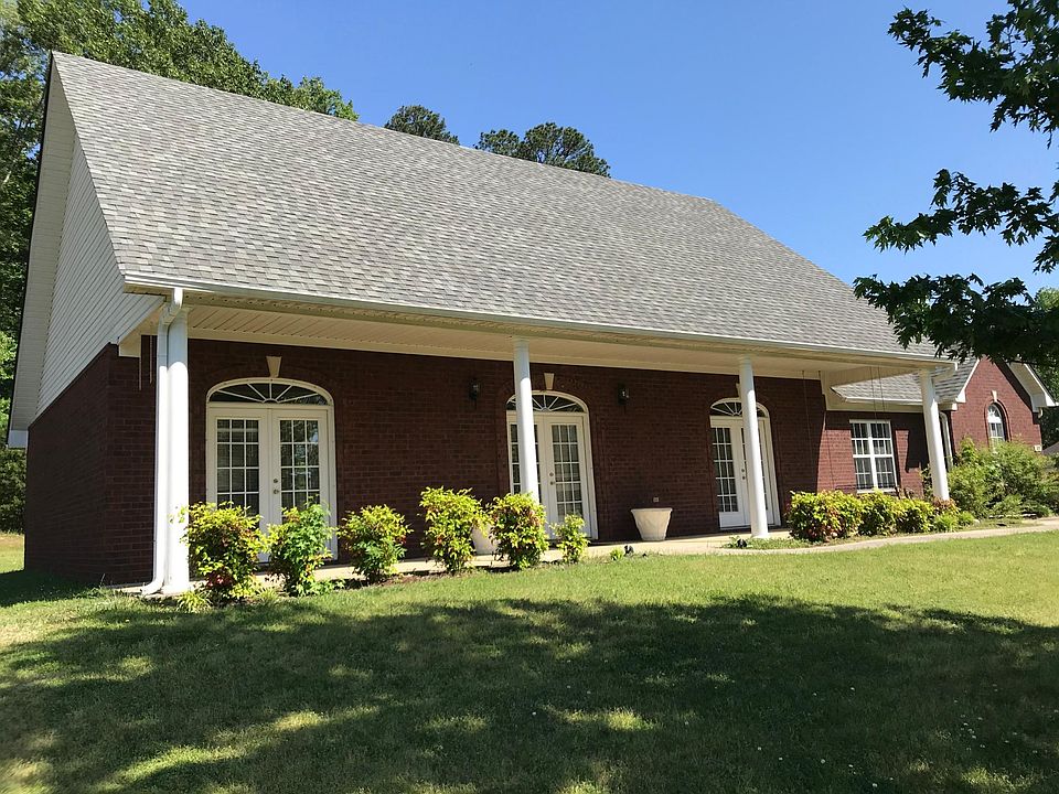 Left front of home