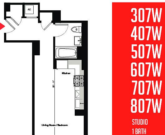 2nd image of 214 50th Ave APT 407W
