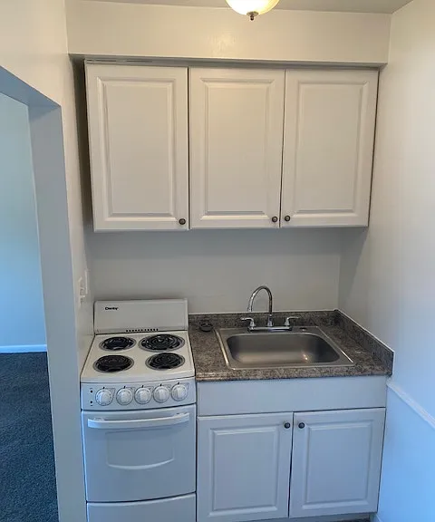 Studio and Jr. 1BR kitchen