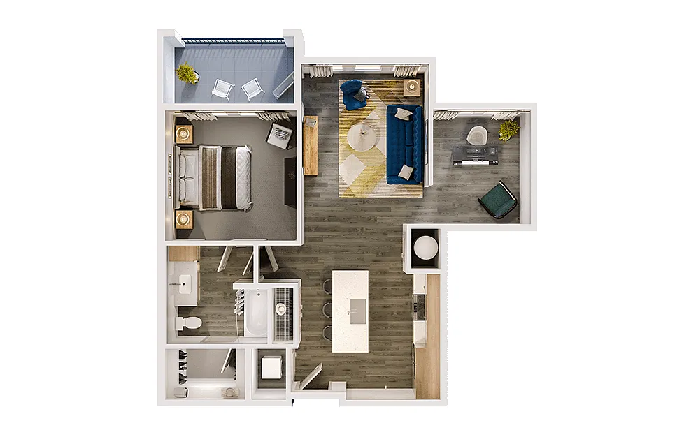 Floor plan A4D