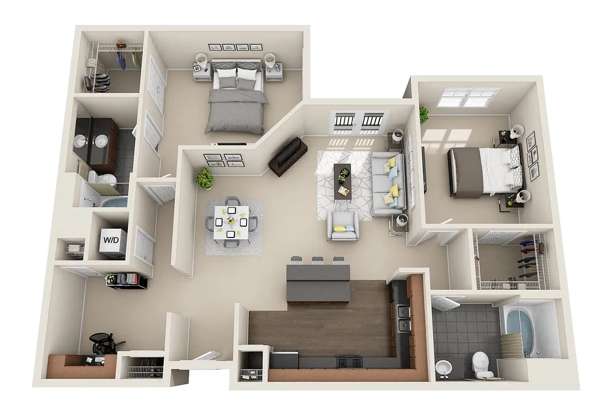Floor plan B2E