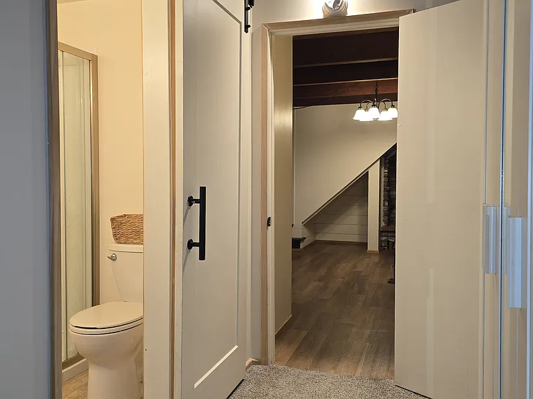 Downstairs