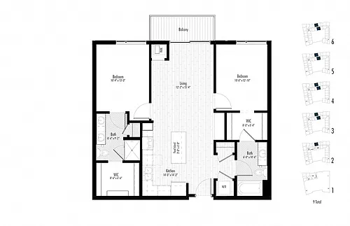 Floor plan B1