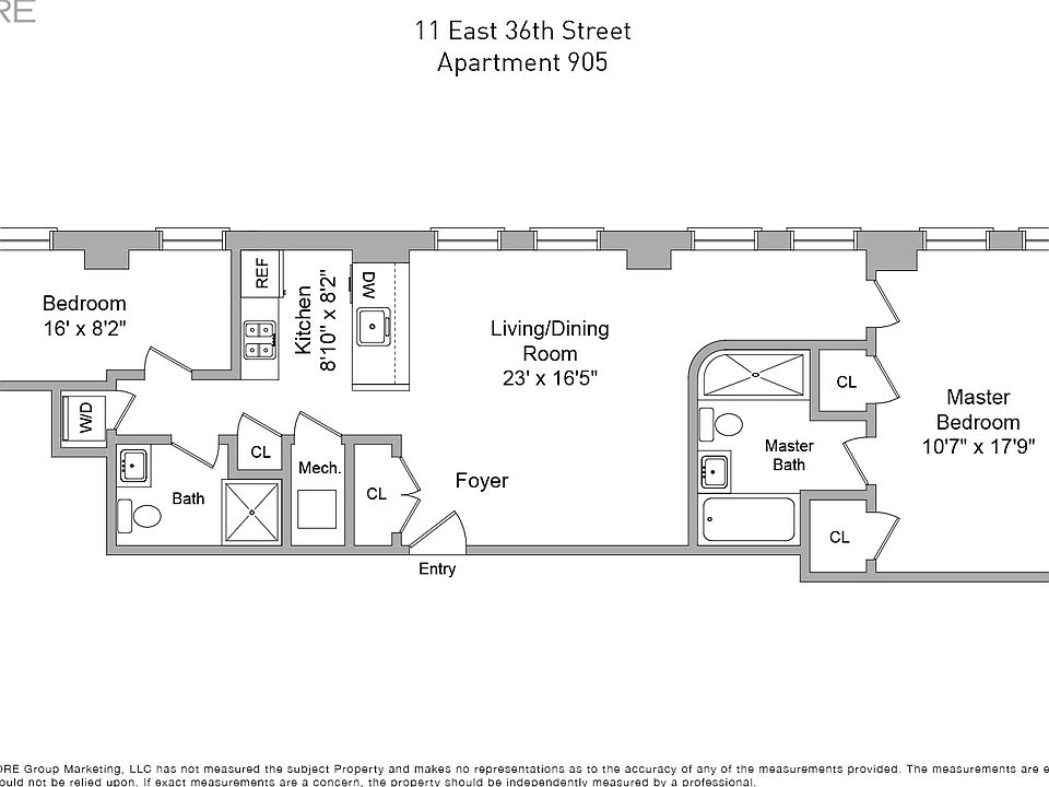 1st image of 11 E 36th St Suite 905