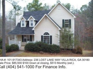 236 Lost Lake Way, Villa Rica, GA 30180