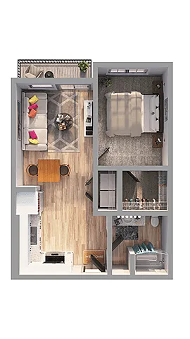 Floor plan A1B