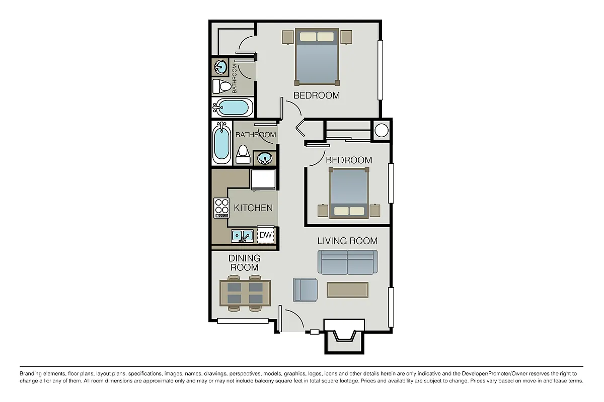 Floor plan Plan 2A
