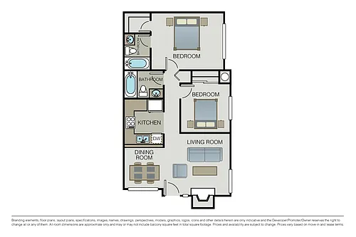 Floor plan Plan 2A
