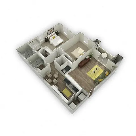 Floor plan 2B