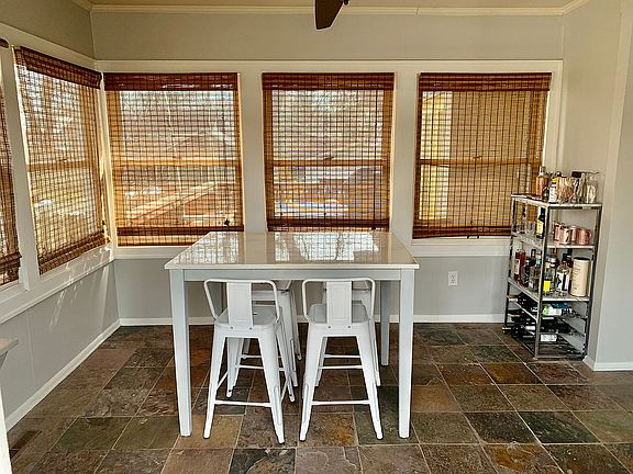 Sun room, from front door