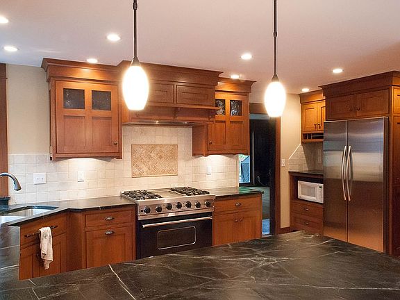 Kitchen - cherry & soapstone